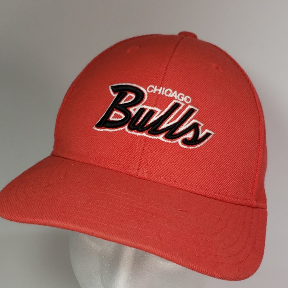 Adidas Chicago Bulls NBA Structured Adjustable Red Snapback Cap 100% Cotton - Picture 3 of 16